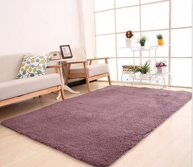 White Plush Carpet Bedroom