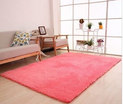 White Plush Carpet Bedroom
