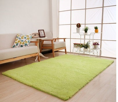 White Plush Carpet Bedroom