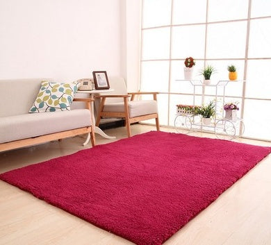 White Plush Carpet Bedroom