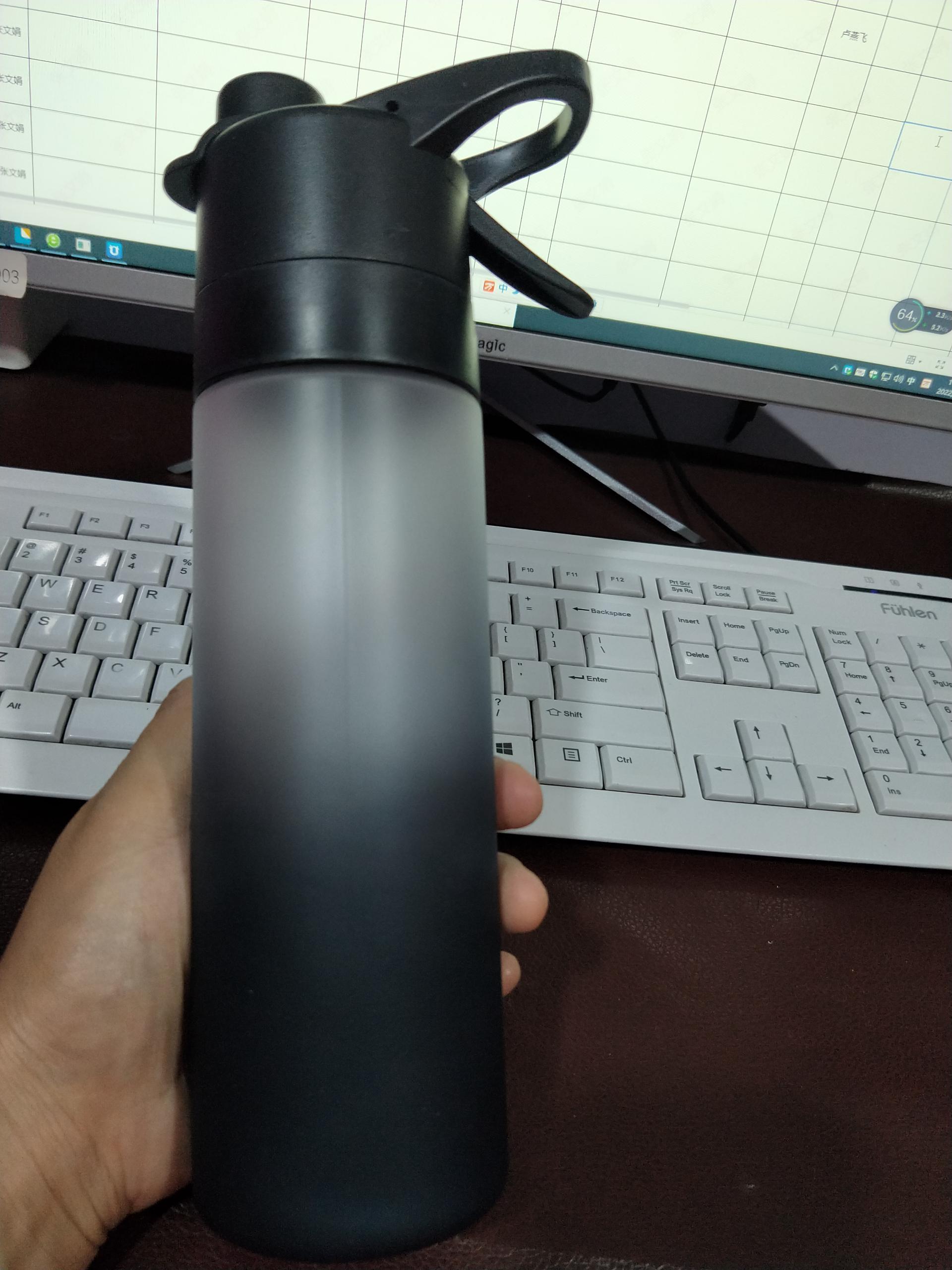 Spray Water Bottle For Sport Fitness