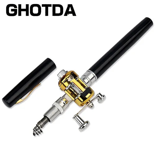 Portable Mini Fishing Pole