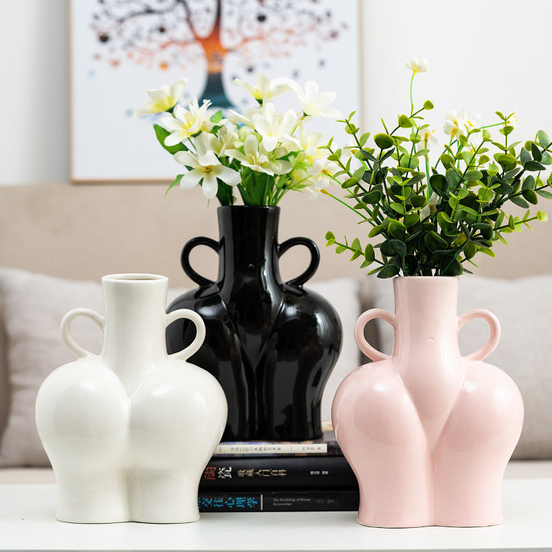 Artificial Human Body Art Vase