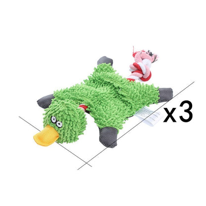 Donkey Shape Corduroy Chew Toy