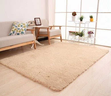 White Plush Carpet 
