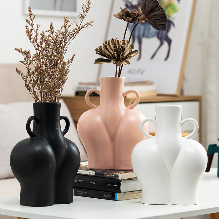 Artificial Human Body Art Vase