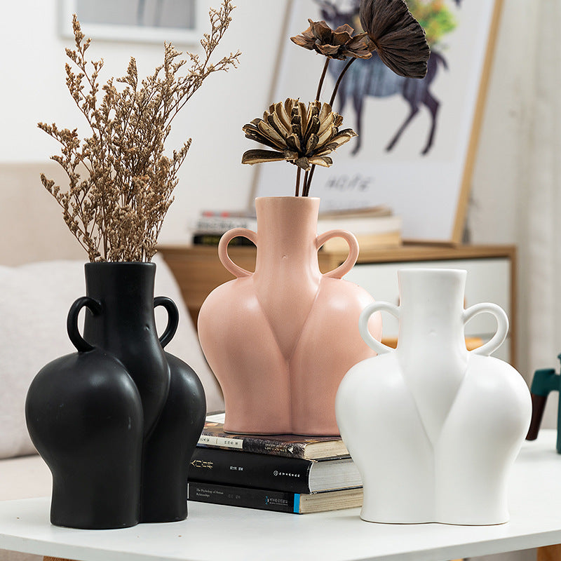 Artificial Human Body Art Vase