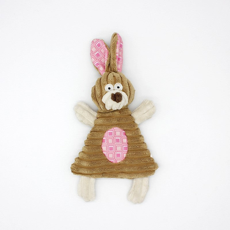 Donkey Shape Corduroy Chew Toy