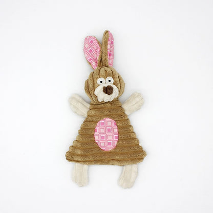 Donkey Shape Corduroy Chew Toy
