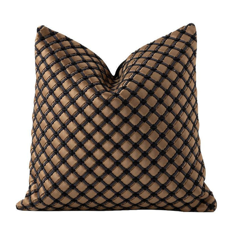 woven throw pillows