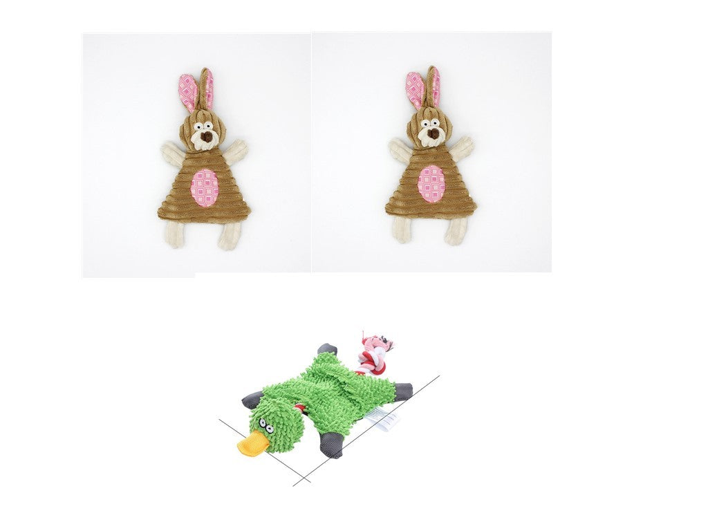 Donkey Shape Corduroy Chew Toy