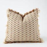 woven throw pillows