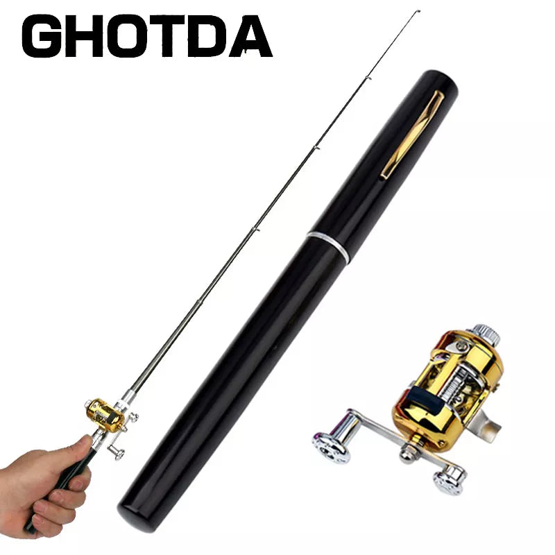 Portable Mini Fishing Pole