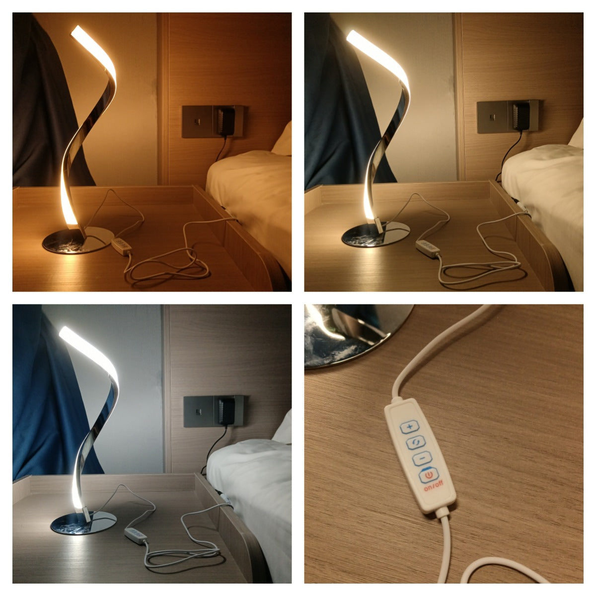 Snake Lamp Spiral Table Lamp